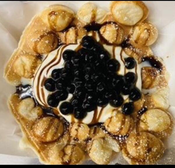 Brown Sugar Boba Waffle